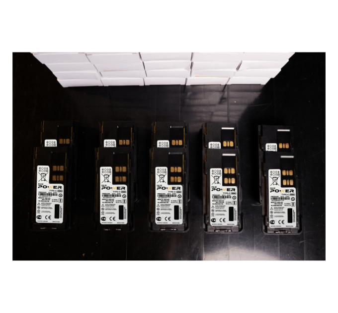 Акумулятор до рації Motorolaна на 5000 mAh з Type-C, сумісний з Моторола DP4400e, DP4600e, DP4800e, комплект 10 шт.