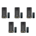 Акумулятори для рацій Motorola 5 шт. DP4400е, DP4800е, місткість 3000 mAh з роз'ємом Type-C для зарядки