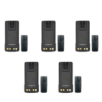 Акумулятори для рацій Motorola 5 шт. DP4400е, DP4800е, місткість 3000 mAh з роз'ємом Type-C для зарядки Акумулятори для рацій Motorola 5 шт. DP4400е, DP4800е, місткість 3000 mAh з роз'ємом Type-C для зарядки
