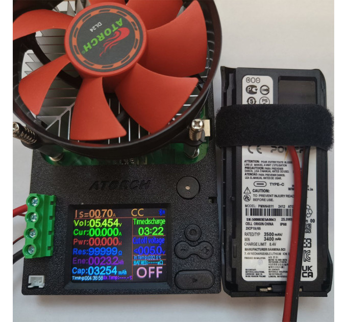 Батарея на 3500 mAh для рації Motorola з Type-c роз'ємом для R7a, R7 NKP, R7 FKP, CP250 та PR400, Pulse Power