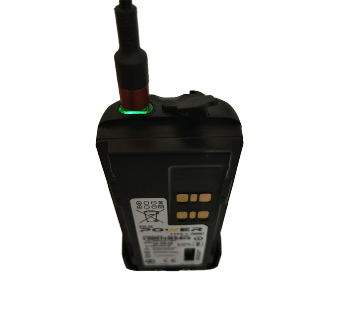 Батарея на 3500 mAh для рації Motorola з Type-C роз'ємом для DP4400e, DP4800e, Pulse Power