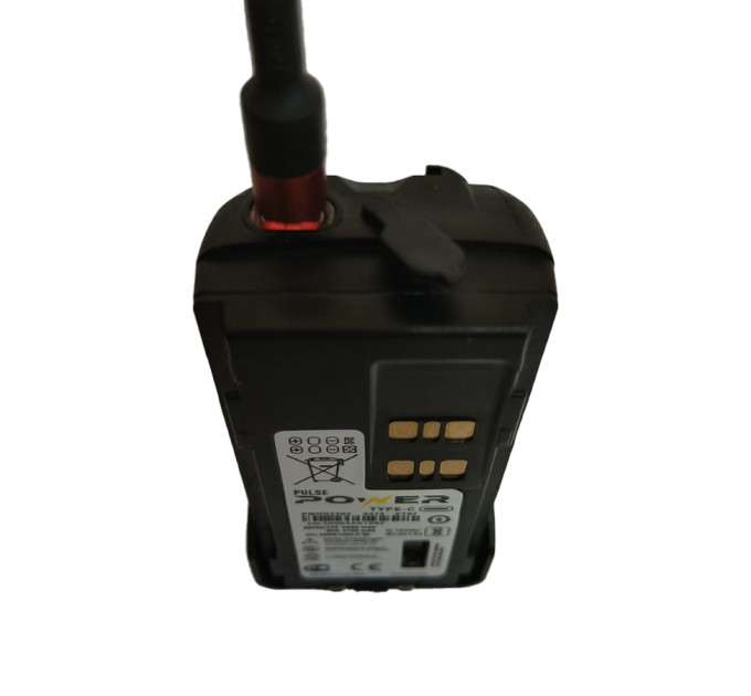 Батарея на 3500 mAh для рації Motorola з Type-C роз'ємом для DP4400e, DP4800e, Pulse Power