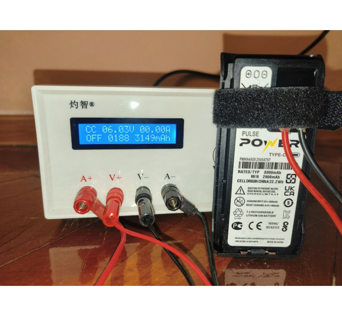 Аккумулятор для рации Motorola на 3000 mAh с разъемом Type-c для Моторола R7, R7A