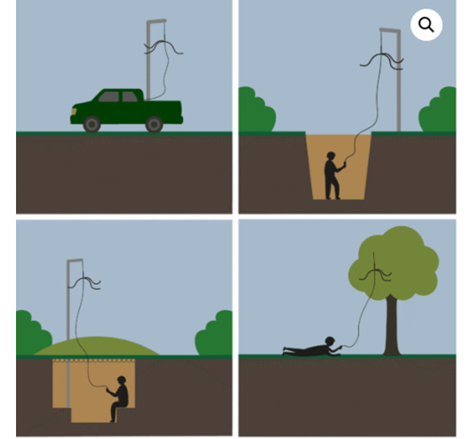 Наружная выносная антенна Паук VHF  для раций  Motorola серии R7a, R7 NKP, R7 FKP, CP250, PR400.