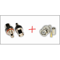 Комплект для R7, R7a: перехідник BNC  для Motorola R7, R7a +BNC RG58 обжимне кільце