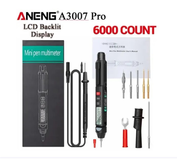 ANENG A3007 Pro цифровой мультиметр ручка