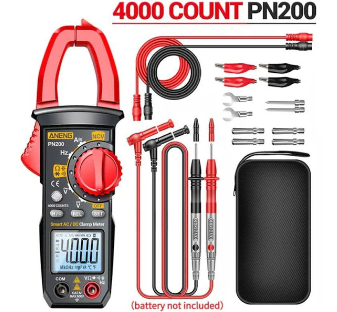 Токові кліщі з функцією мультиметра Aneng PN200 PRO Токові кліщі з функцією мультиметра Aneng PN200 PRO