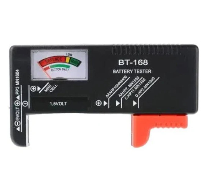Тестер заряду батарейок Aneng BT-168 Pro універсальний Тестер заряду батарейок Aneng BT-168 Pro універсальний