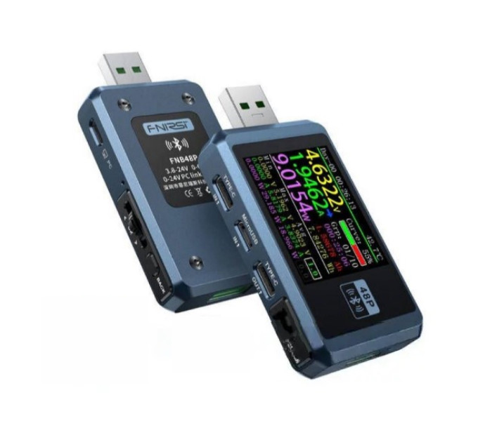 USB-тестер FNIRSI FNB48P c Bluetooth USB-тестер FNIRSI FNB48P c Bluetooth