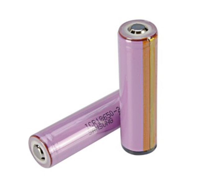 Акумулятор із захистом Samsung ICR18650 ємністю 2600 mAh, 26H