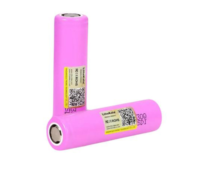 Акумулятор без захисту LiitoKala 18650 Li-Ion Lii-30Q, з високою ємністю 3000mah ( Аналог Samsung 30Q )