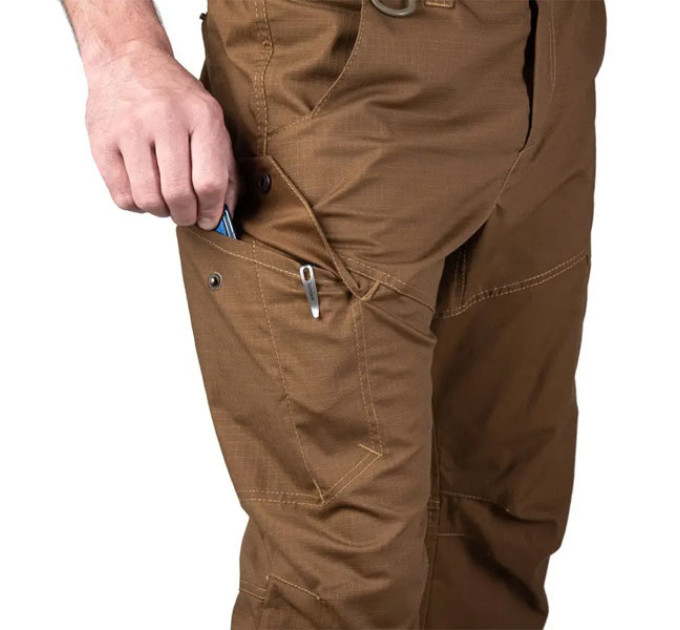 Тактические штаны SMILO cargo coyote rip-stop