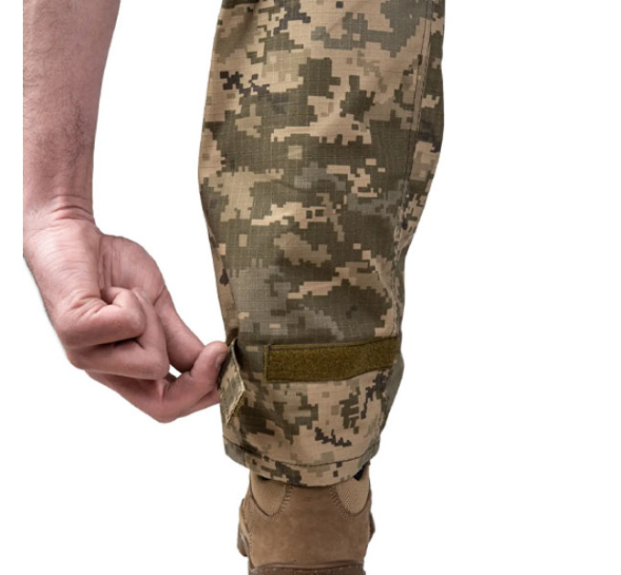 Тактические штаны SMILO cargo rip-stop pixel
