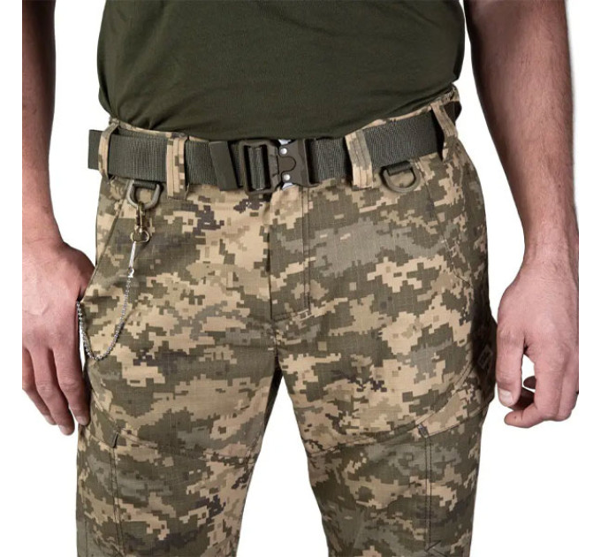 Тактические штаны SMILO cargo rip-stop pixel