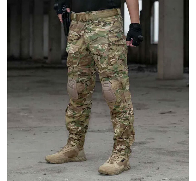Бойові штани IDOGEAR G3 Combat Pants with Knee Pads Multicam