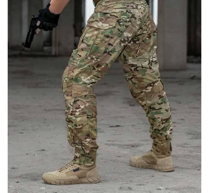 Бойові штани IDOGEAR G3 Combat Pants with Knee Pads Multicam