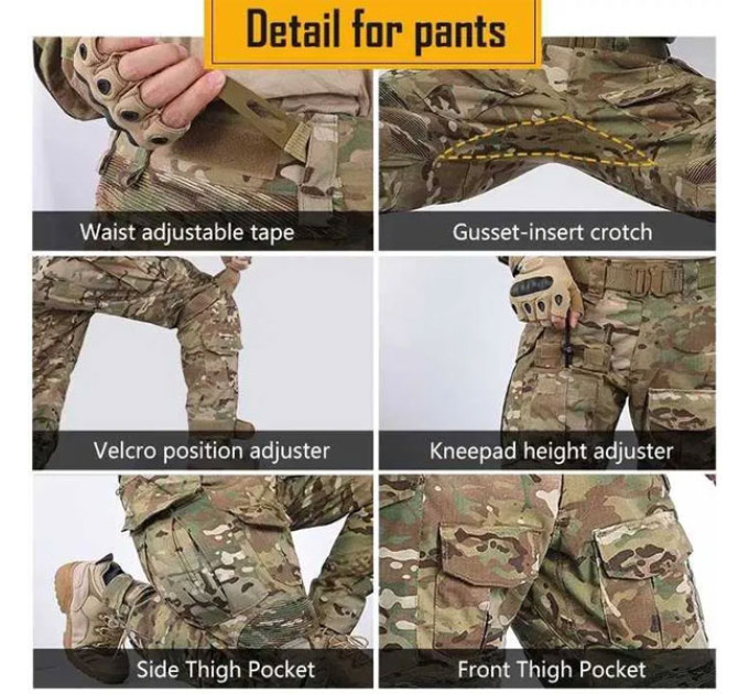 Бойовий комплект IDOGEAR G3 Combat Pants and Combat Shirt (UBACS)