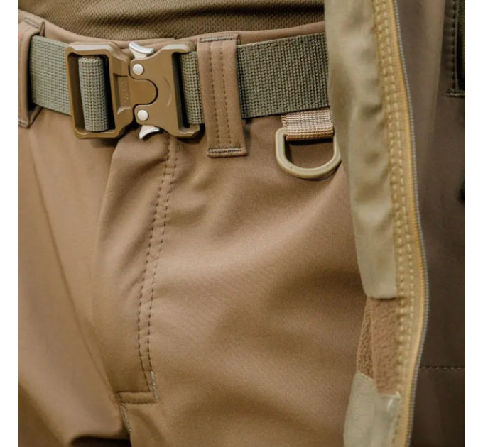 Тактические штаны SMILO cargo Softshell Olive