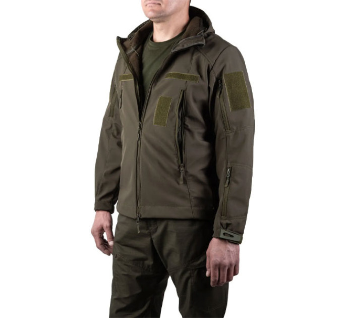 Тактическая куртка SMILO soft shell olive