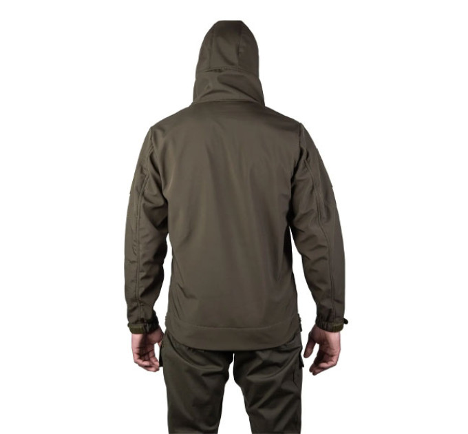 Тактическая куртка SMILO soft shell olive