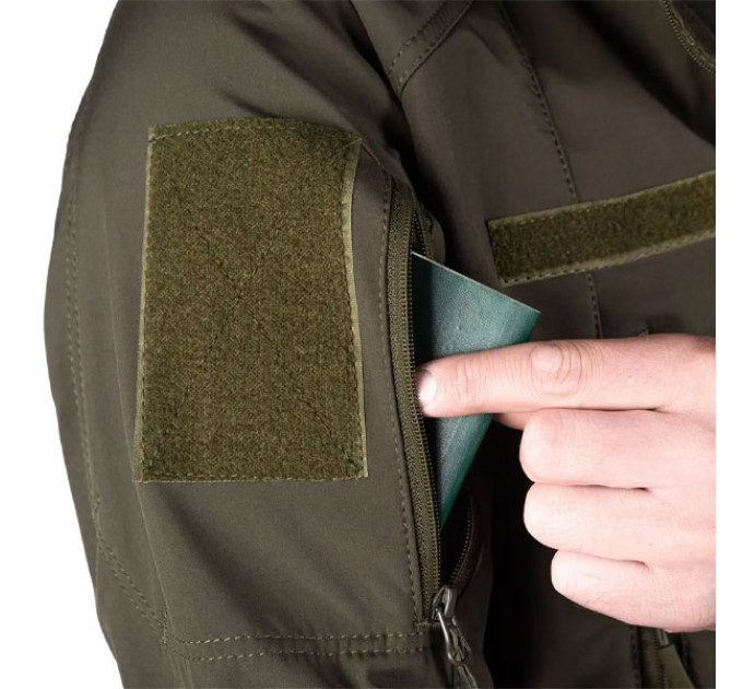 Тактическая куртка SMILO soft shell olive