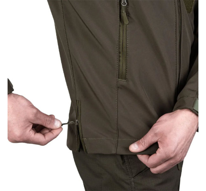 Тактическая куртка SMILO soft shell olive