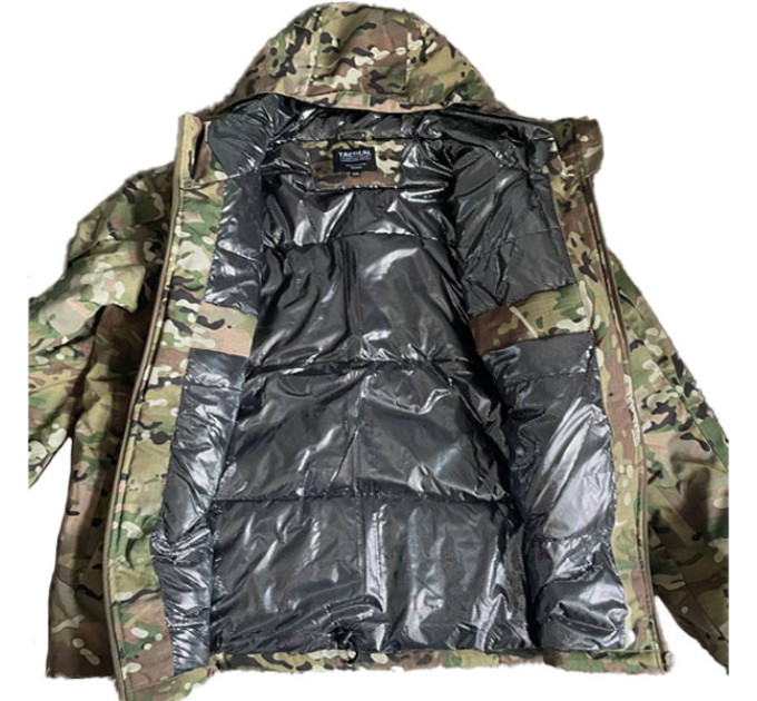 Тактическая зимняя куртка Arm Myself Мультикам Tactical Combat Jacket Multicam