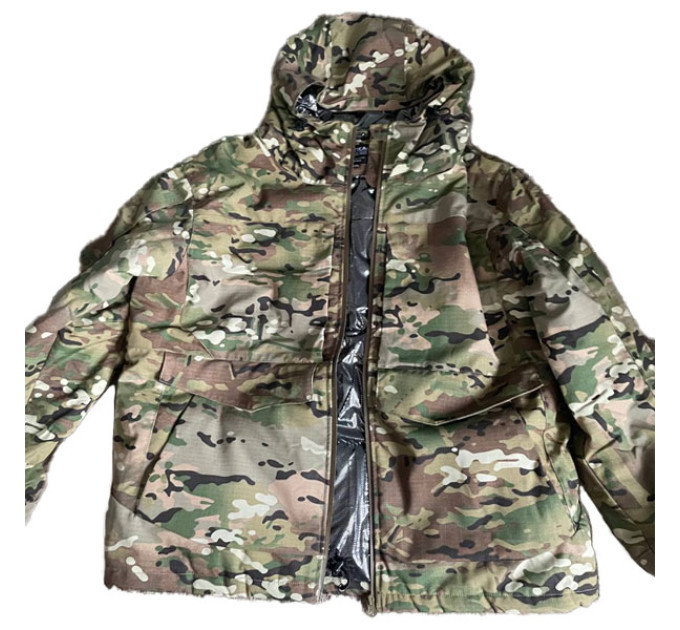 Тактическая зимняя куртка Arm Myself Мультикам Tactical Combat Jacket Multicam