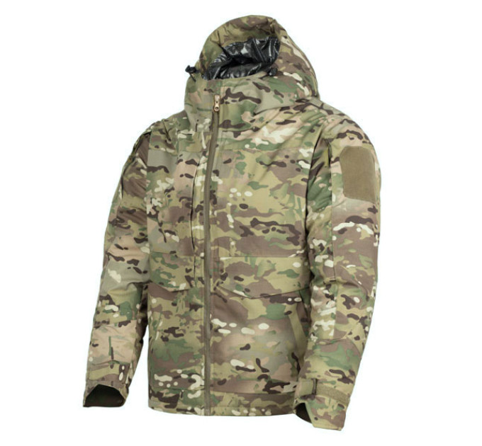 Тактическая зимняя куртка Arm Myself Мультикам Tactical Combat Jacket Multicam