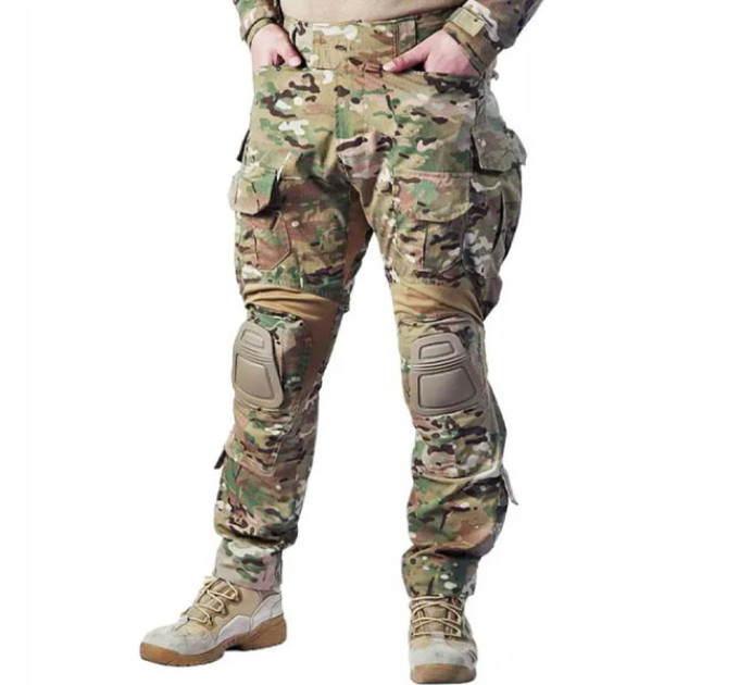 Бойові штани IDOGEAR G3 V2 Combat Pants with Knee Pads Multicam