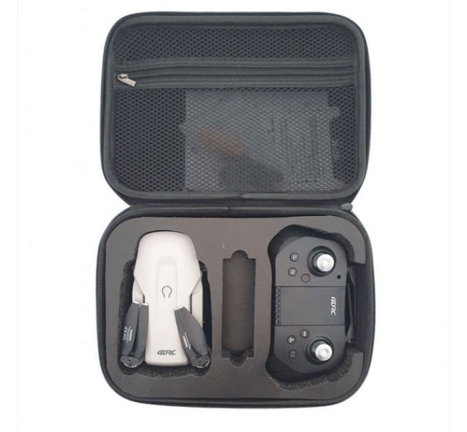 Квадрокоптер SJRC F8 з GPS, 6К камерою та додатковою камерою Ulta 4K, до 25 хвилин, до 1000м + кейс