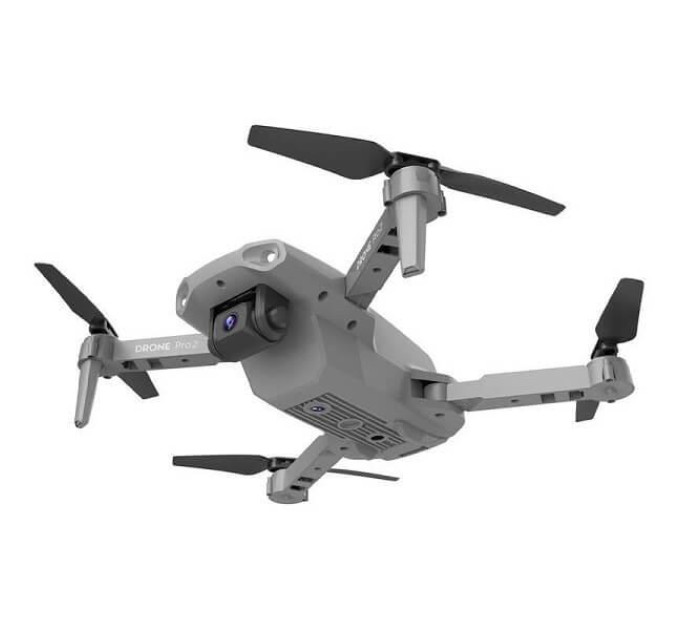 Квадрокоптер E99 Pro2 Grey  – дрон з 4K і HD камерами, FPV, до 20 хв. + кейс