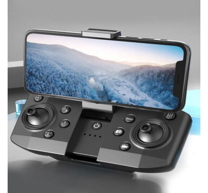 Квадрокоптер KF102 з GPS, камера 4К з 2-х осьовою стабілізацією, БК мотори, час польоту до 25 хв, радіус дії до 1200 м + кейс Orange