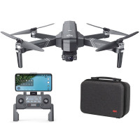 Квадрокоптер SJRC F11S Pro -  висота польоту до 500 м, радіус дії до 4000 м, камера 4К з 2-осьовою цифровою стабілізацією, БК мотори, час польоту до 26 хв з GPS, кейс