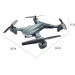 Квадрокоптер Visuo XS816 з 4K і HD камерами, FPV, оптичним утриманням позиції, до 20 хв. польоту (Сірий)