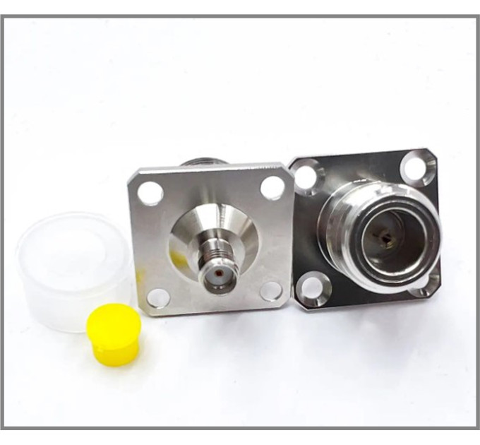 Перехідник N-Type-Female - SMA-Female (конектор мама - мама) фланцевий