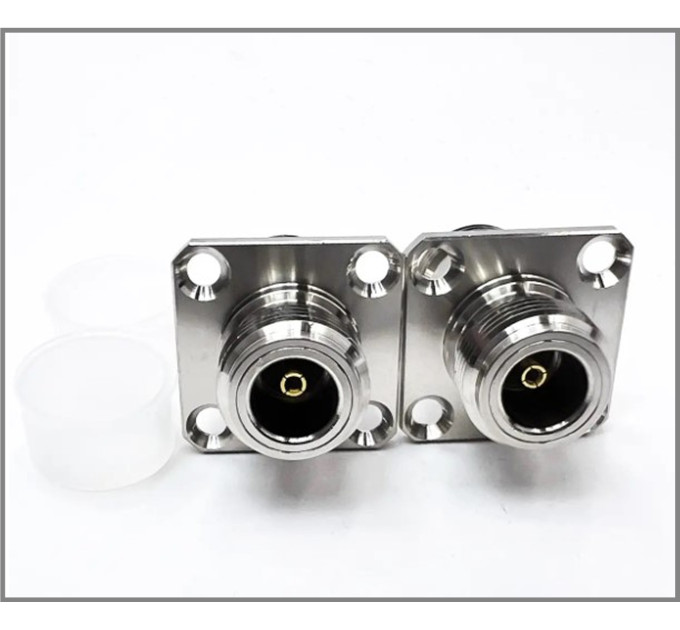 Перехідник N-Type-Female - N-Type-Female (конектор мама - мама) фланцевий