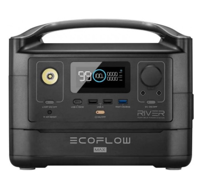 Зарядна станція EcoFlow RIVER Max (576 Вт·г)