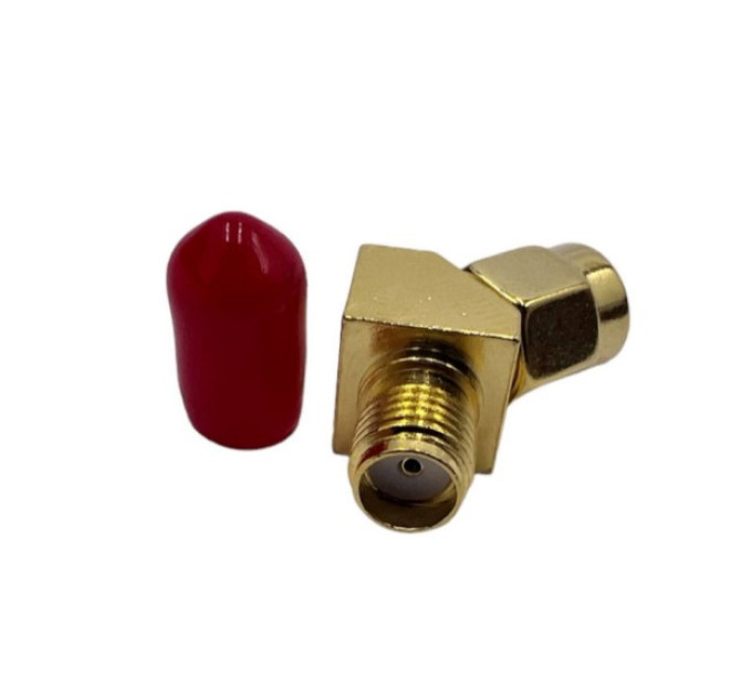 Переходник SMA-Male - SMA-Female 45°(коннектор папа - мама) угловой Переходник SMA-Male - SMA-Female 45°(коннектор папа - мама) угловой