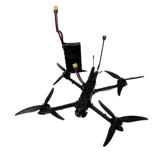 Fpv дрон камікадзе 7 дюймів, дальність до 8-10 км, навантаження до 1.5 кг, модуль Crossfire