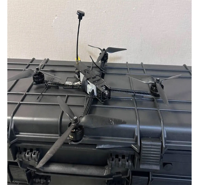 Fpv дрон камікадзе 7 дюймів, дальність до 8-10 км, навантаження до 1.5 кг, модуль Crossfire