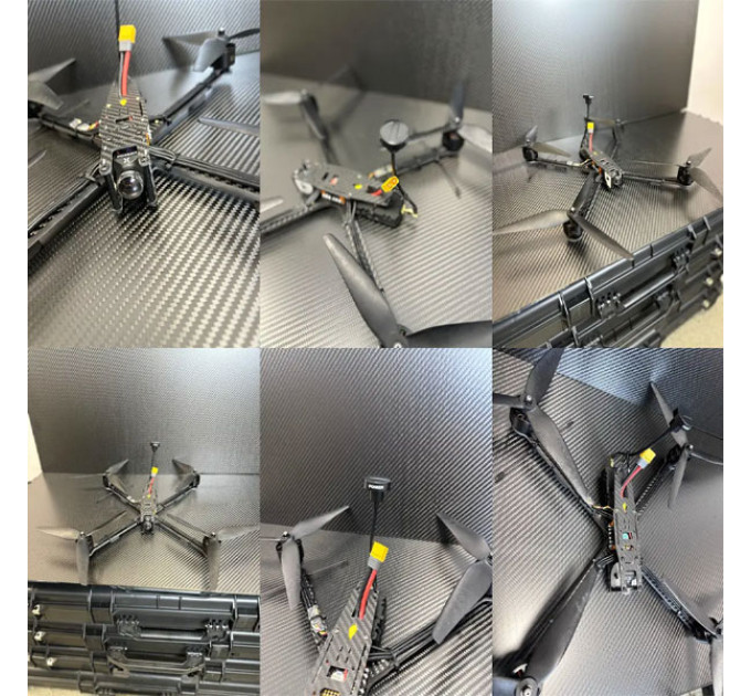 Fpv дрон камікадзе 7 дюймів, дальність до 8-10 км, навантаження до 1.5 кг, модуль Crossfire