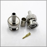 Високочастотний штировий роз’єм BNC male 6 crimp (під обтискання)