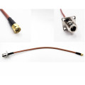 Пігтейл SMA Male - N-Type-Female Flange ВЧ кабель перехідник RG400 довжина 30 см