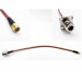 Пігтейл SMA Male - N-Type-Female Flange ВЧ кабель перехідник RG400 довжина 30 см
