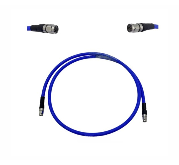 Пігтейл SMA-M-SMA-M-SS401-1-Stainless-steel