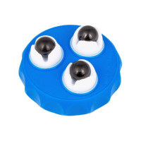 Роликовий масажер Ridni Relax (блакитний)