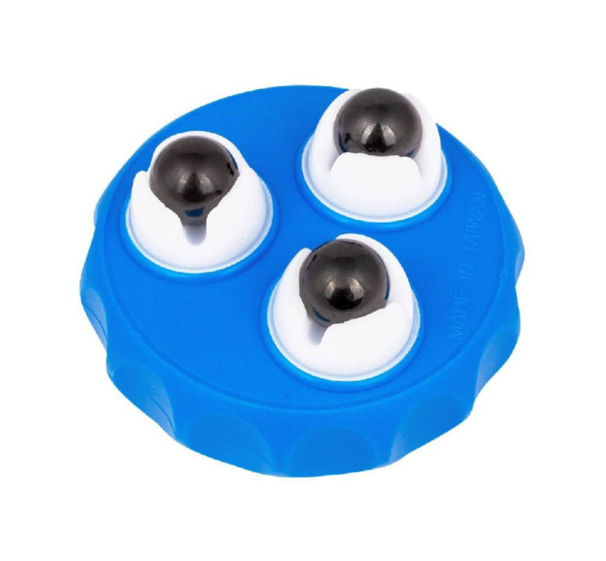 Роликовий масажер Ridni Relax (блакитний)