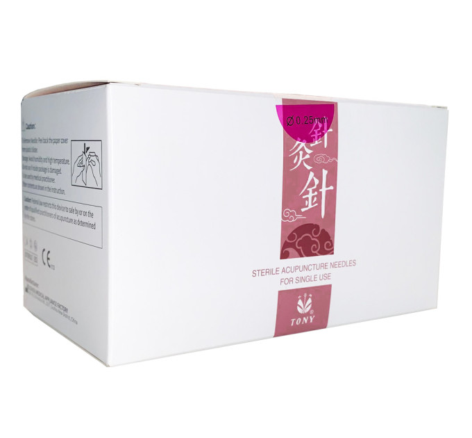 Стерильные иглы для акупунктуры 0,25 х 25 (1000 шт.) SAN-25-25-1000 S27-1701