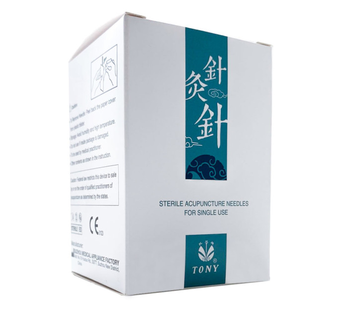 Серебряные иглы для акупунктуры 0,25 х 25 (100 шт.) SAN-SILVER-25-25-100 S27-2530